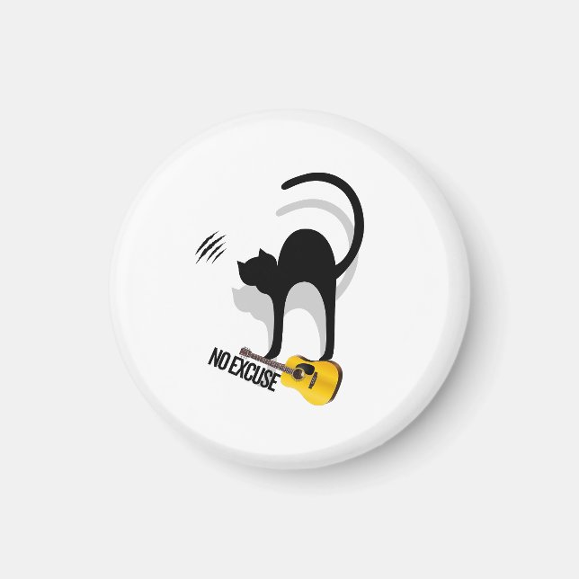 Imã No Excuse Cat Magnets (Frente)