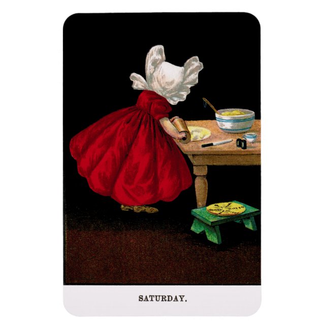 Ímã No início dos anos 1900, Sábado Sue Magnet (Vertical)