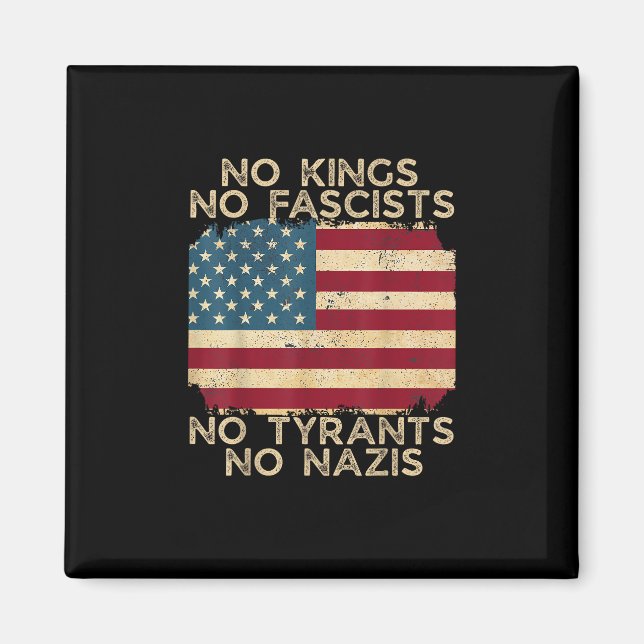 Imã No Kings In America No Fascists We The People Poli (Frente)