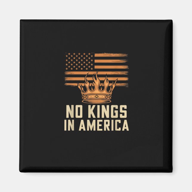Imã No Kings In America United States Independence Cre (Frente)