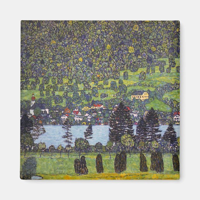 Imã No Lago Atter, Gustav Klimt (Frente)