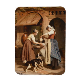 Ímã No Leite, 1866 (óleo no painel)