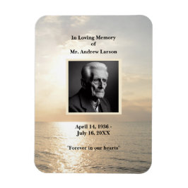 Ímã No Loving Memory Funeral Memorial Magnet