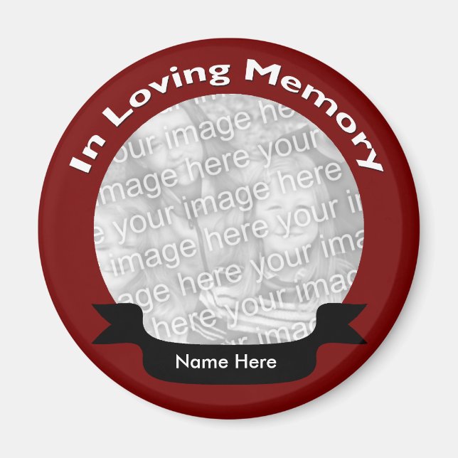 Imã No Loving Memory Magnet (Frente)