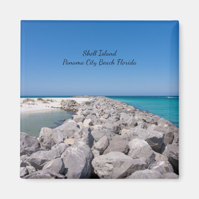 Imã No Meio Do Magneto Da Ilha Da Shell (Frente)