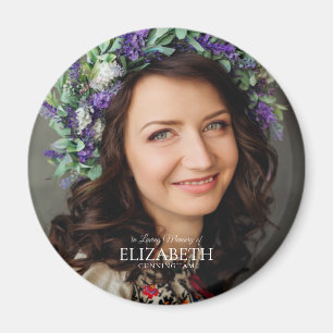 Imã No Memorial Personalizado Simples De Memória