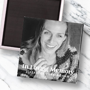 Imã No Memorial Personalizado Simples De Memória