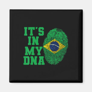Imã No Meu Adn Brasil, Bandeira Corta Vintage Brasilei