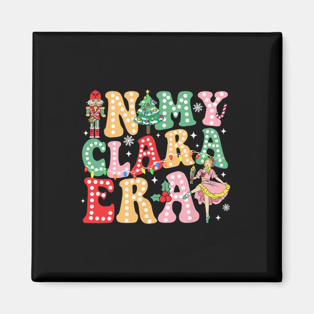 Imã No Natal Da Minha Clara Era Nutcracker Feriado (Frente)