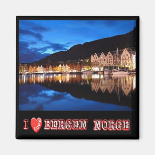 Imã NO - Noruega - Bergen - I Love