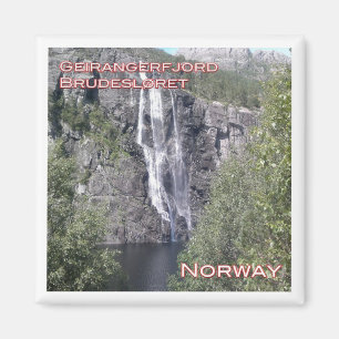 Imã NO # Noruega - Geirangerfjord - Brudesløret