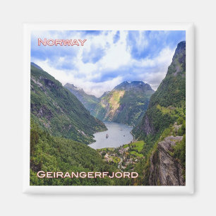 Imã NO # Noruega - Geirangerfjord - Panorama