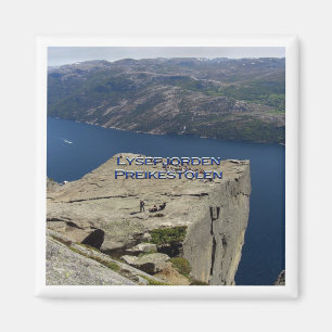 Imã NO # Noruega - Lysefjorden - Preikestolen