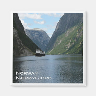 Imã NO # Noruega - Næ røyfjord - ferry Gudvangen