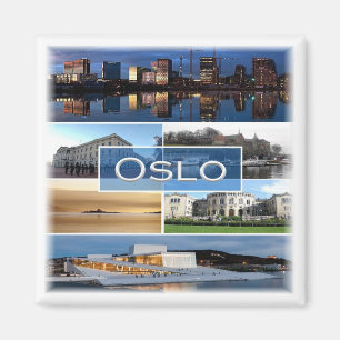 Imã NO * Noruega - Oslo - Mosaico