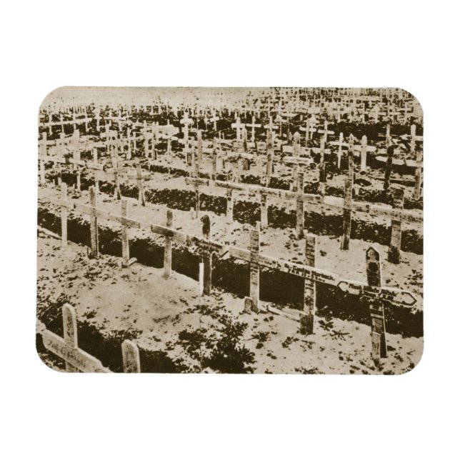 Ímã No Ocidente nada de novo: um cemitério alemão em F (Horizontal)