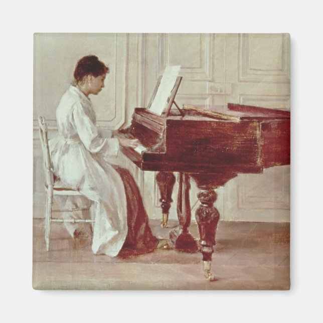 Imã No Piano, 1887 (óleo na canvas) (Frente)