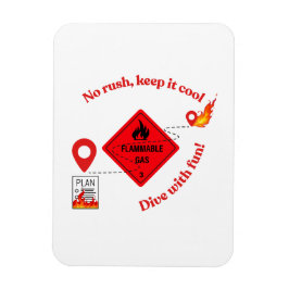 Ímã No Rush Keep It Cool Trucker