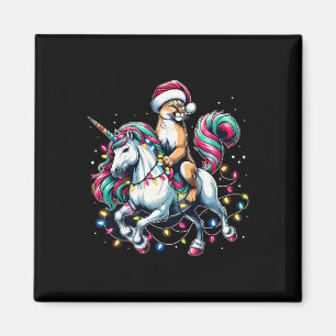 Imã No Unicórnio das Luzes de Natal Cougar