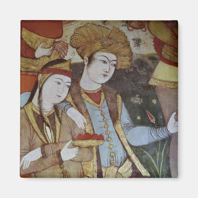 Imã Nobres no Tribunal de Shah Abbas I (Frente)