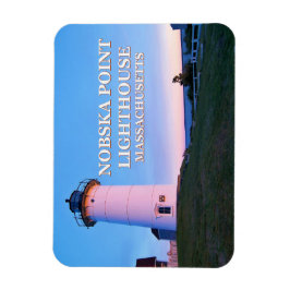 Ímã Nobska Point Lighthouse Massachusetts Photo Magnet