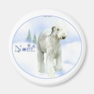 Imã Noel Bedlington Terrier