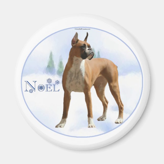 Imã Noel Boxer (Frente)