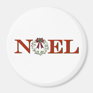 Imã Noel com coroa
