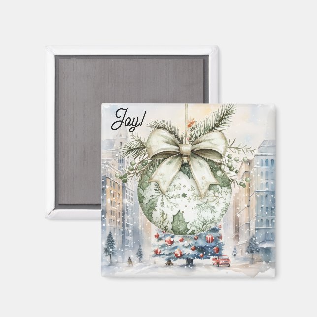 Imã Noel in the City (Front/Back)