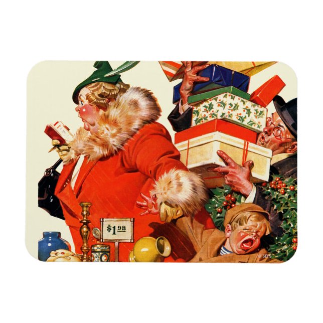 Ímã Noite antes do Natal (Horizontal)