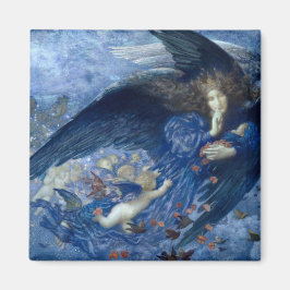 Imã Noite com seu trem de estrelas (Angel com Cherubs)