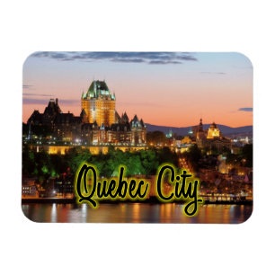 Ímã noite da cidade de Quebec