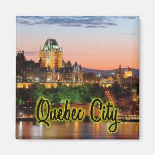 Imã noite da cidade de Quebec