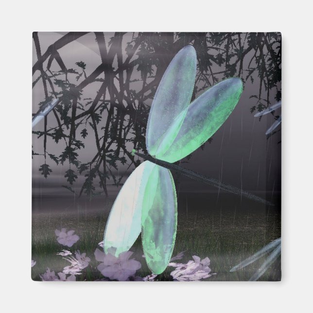 Imã Noite das Dragonflies (Frente)