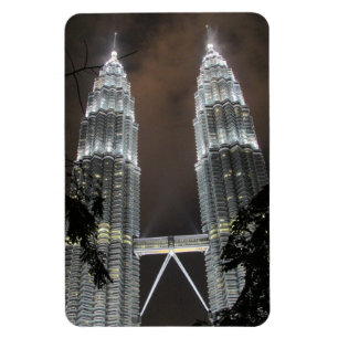 Ímã noite das torres de Petronas