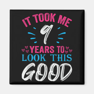 Imã Noite de 9 anos Cita Gráficos Engraçado 9º B-da