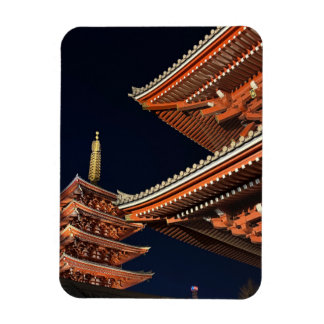 Ímã Noite de Kaminarimon em Tóquio Japão