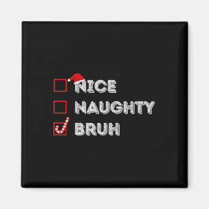 Imã Noite de Natal Bela, Maldita Bruh Engraçado Lista