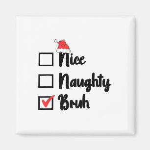 Imã Noite de Natal Bela, Maldita Bruh Engraçado Lista