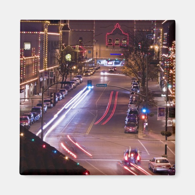 Imã Noite de Plaza no Natal (Frente)