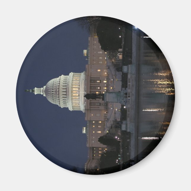 Imã Noite do edifício do Capitólio dos EUA (Frente)