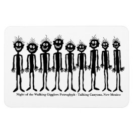 Ímã Noite dos Gigantes Caminhando Petroglicph