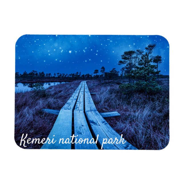 Ímã Noite dos pântanos (Horizontal)