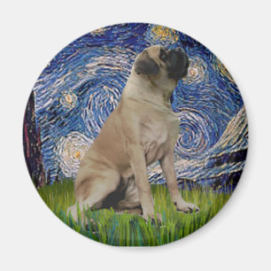 Imã Noite Estrelada - Bull Mastiff #1