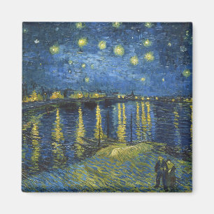 Imã Noite estrelado no Rhone por Vincent van Gogh