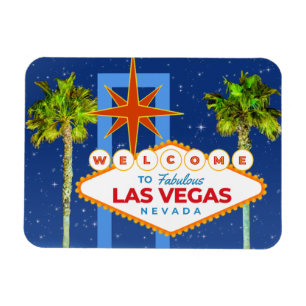 Ímã Noite Mágica em Las Vegas Bem-vindos a Las Vegas