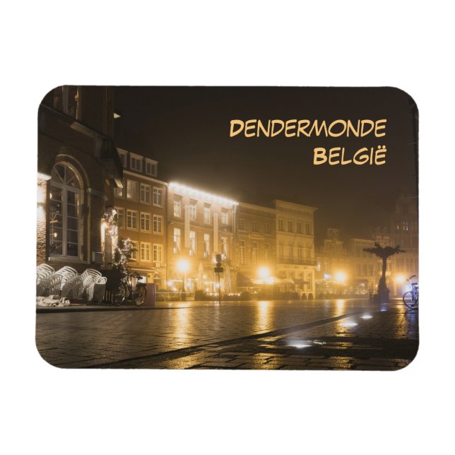 Ímã Noite negra em Dendermonde, Bélgica (Horizontal)