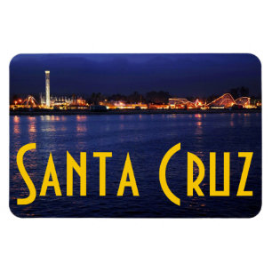 Ímã Noite no Papai noel Cruz Boardwalk