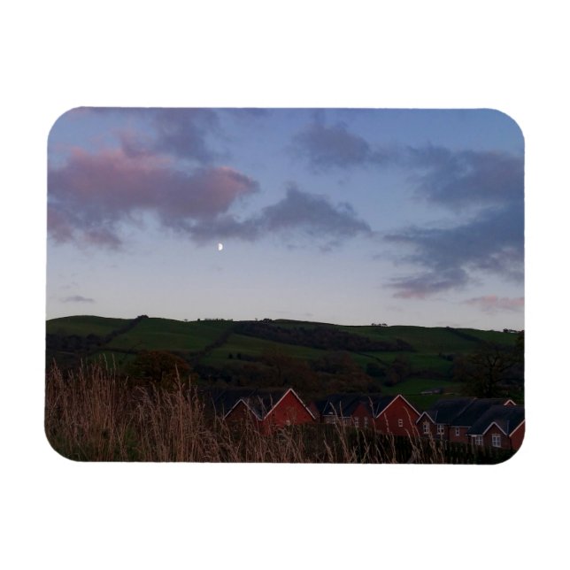 Ímã Noite pacífica em Newtown (Horizontal)