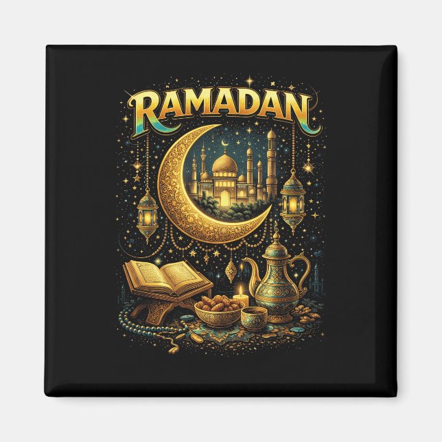 Imã Noites Douradas do Ramadão (Frente)
